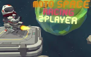 Moto Space Racing: 2 Player